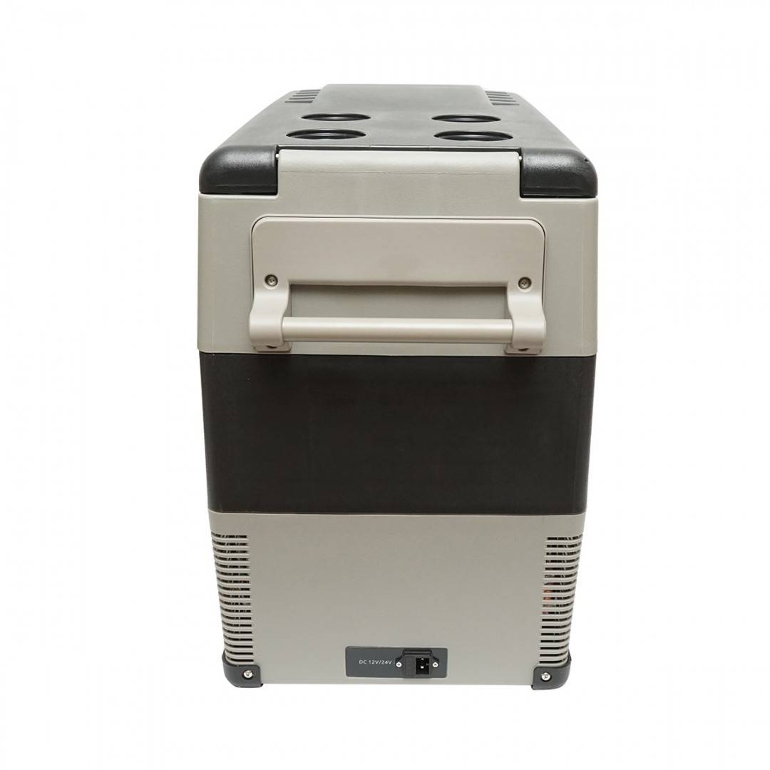 Frigider auto cu compresor 60W, capacitate 49.4L, tensiune alimentare 12-24-220V, ecran LCD, 690x346x524mm CF55 AUTOSPEED