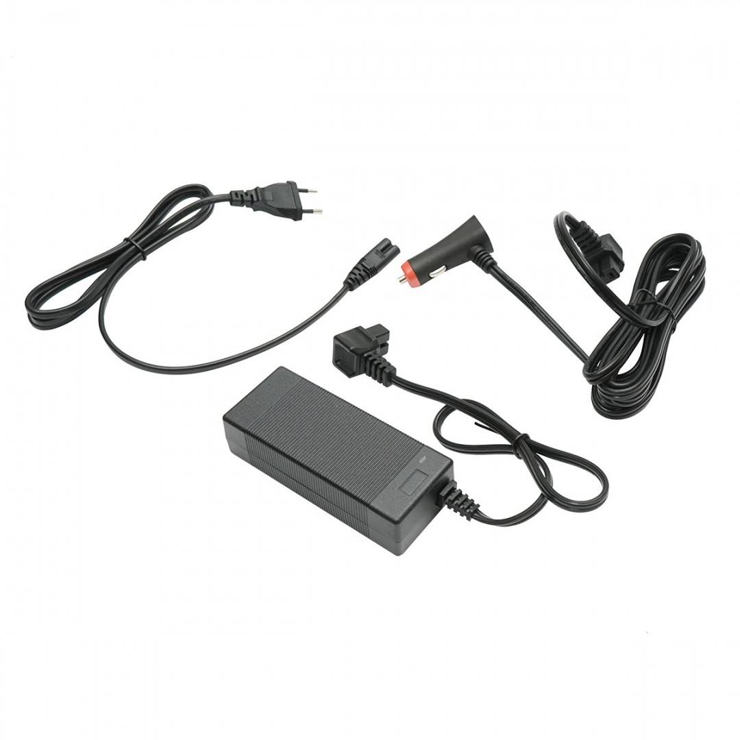 Frigider auto cu compresor 60W, capacitate 49.4L, tensiune alimentare 12-24-220V, ecran LCD, 690x346x524mm CF55 AUTOSPEED