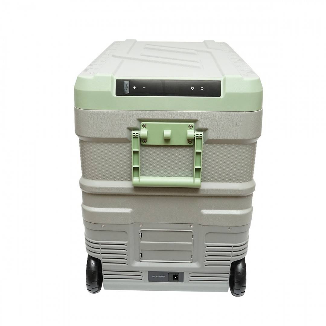 Frigider auto cu compresor 60W, capacitate 64.2L, tensiune alimentare 12-24-220V, ecran LCD, USB, 692x416x585mm G65 AUTOSPEED