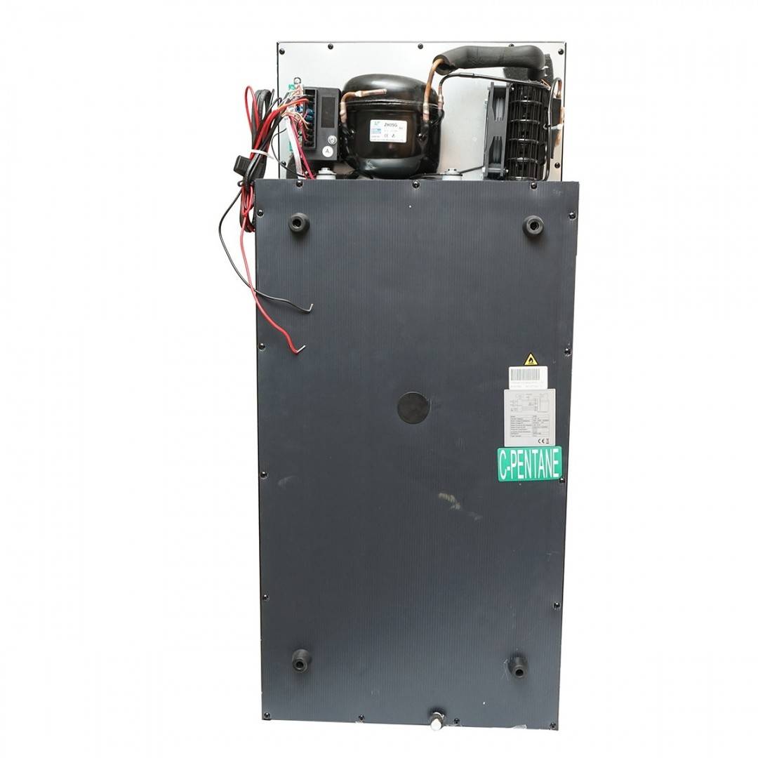 Frigider auto cu compresor 80W, capacitate 92.9L, tensiune alimentare 12-24-220V, ecran LCD, 418x504x975mm CR90 AUTOSPEED