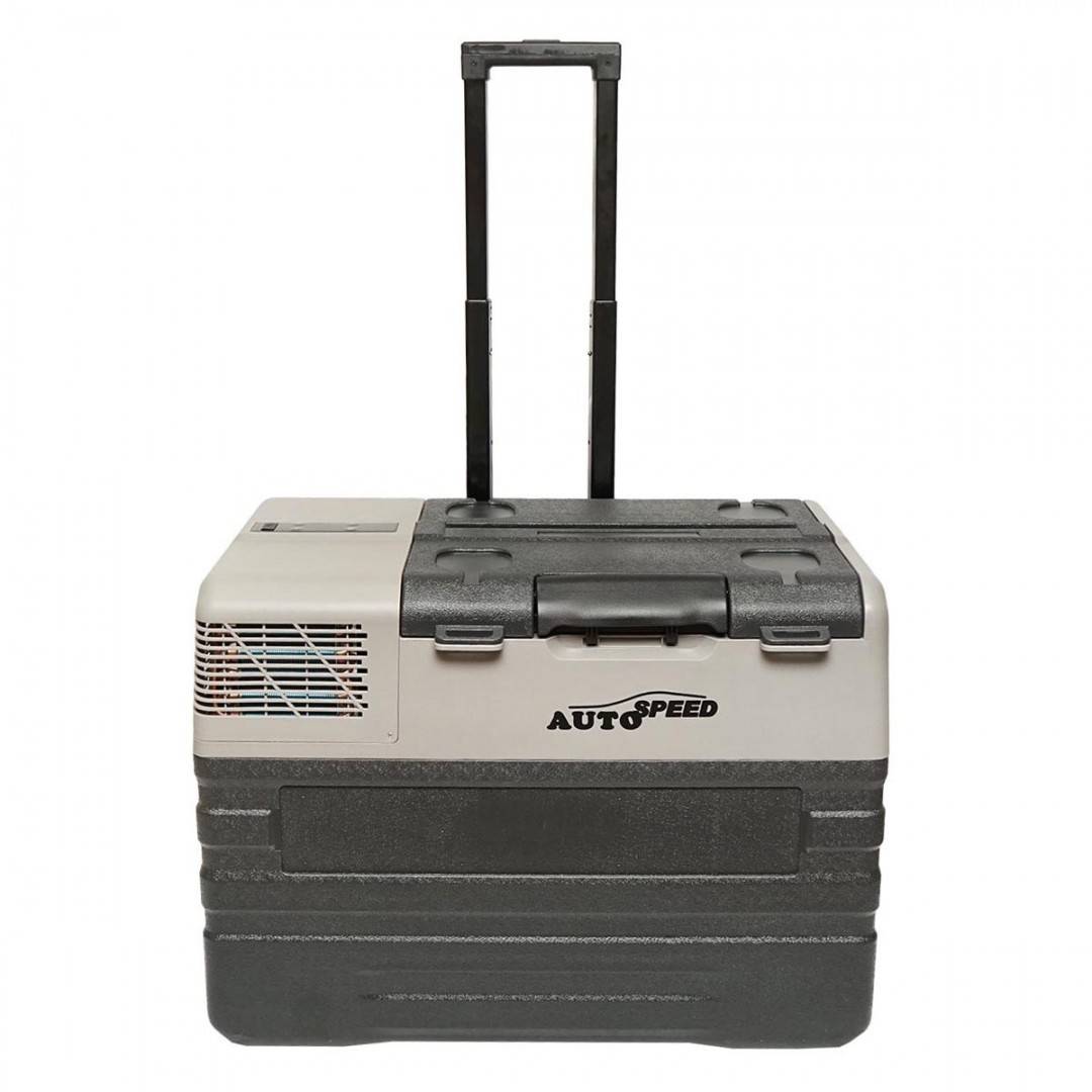 Frigider auto cu compresor si roti tip troler 42L 12-24-220V 60W