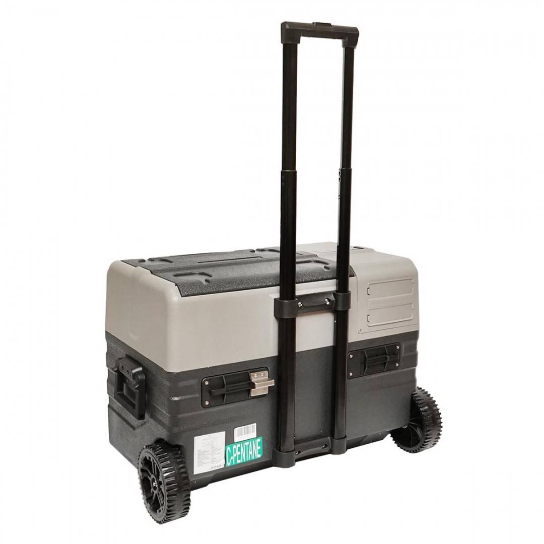 Frigider auto cu compresor si roti tip troler 42L 12-24-220V 60W