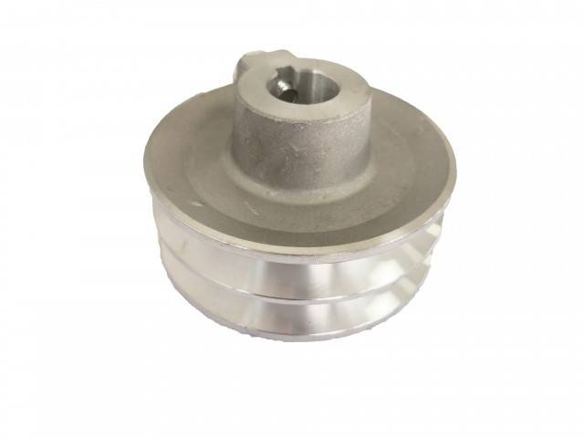 Fulie dubla motor generator, motopompa, motocultor 5-7CP (ax 20 mm, diametru 90mm)