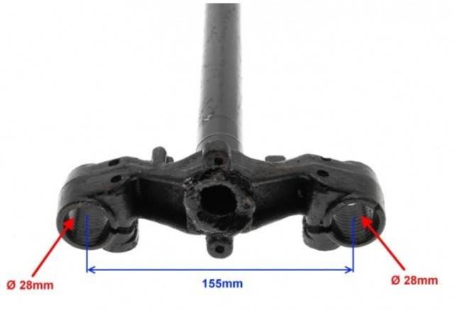 Furca scuter Ø 30mm