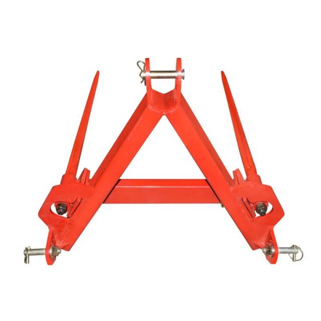 Furca spate pentru incarcat baloti 33kg cu 2 tepuse 800mm