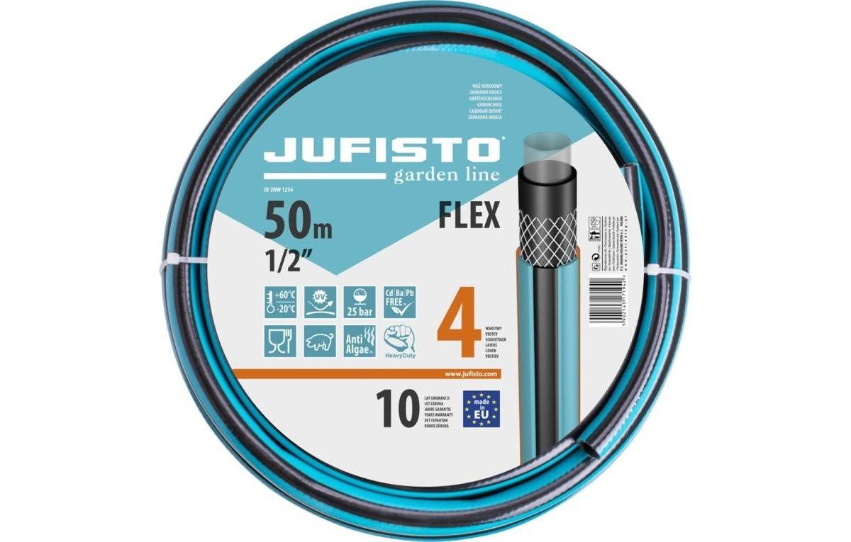 Furtun de grădină Jufisto 1/2', 50 m, 4 straturi