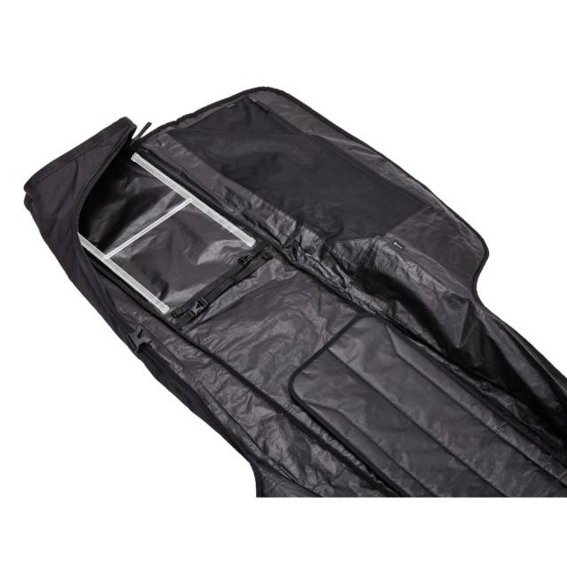Geanta schi Thule RoundTrip Double Ski Roller 192cm, Negru, 2024