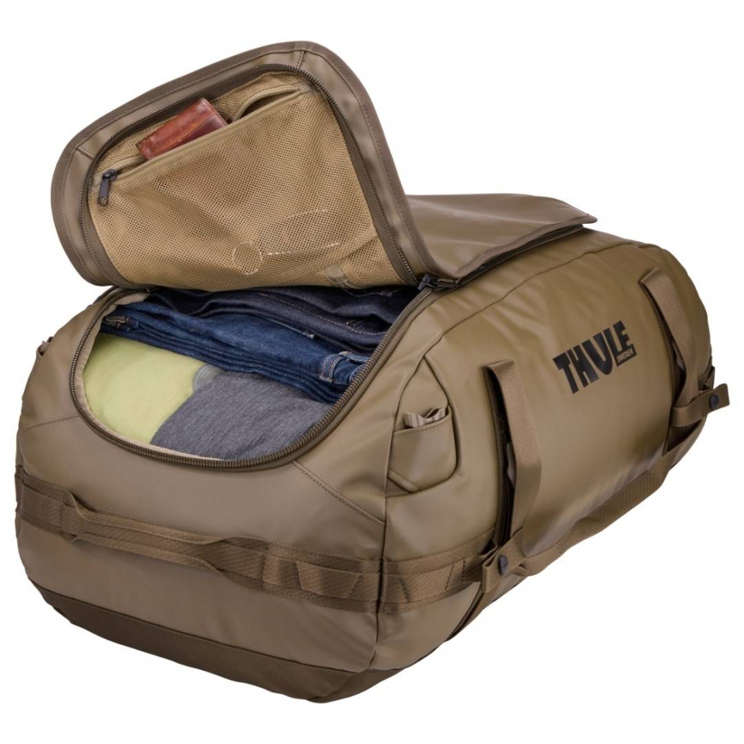Geanta voiaj duffel, Thule, Chasm, 70L, Deep Khaki