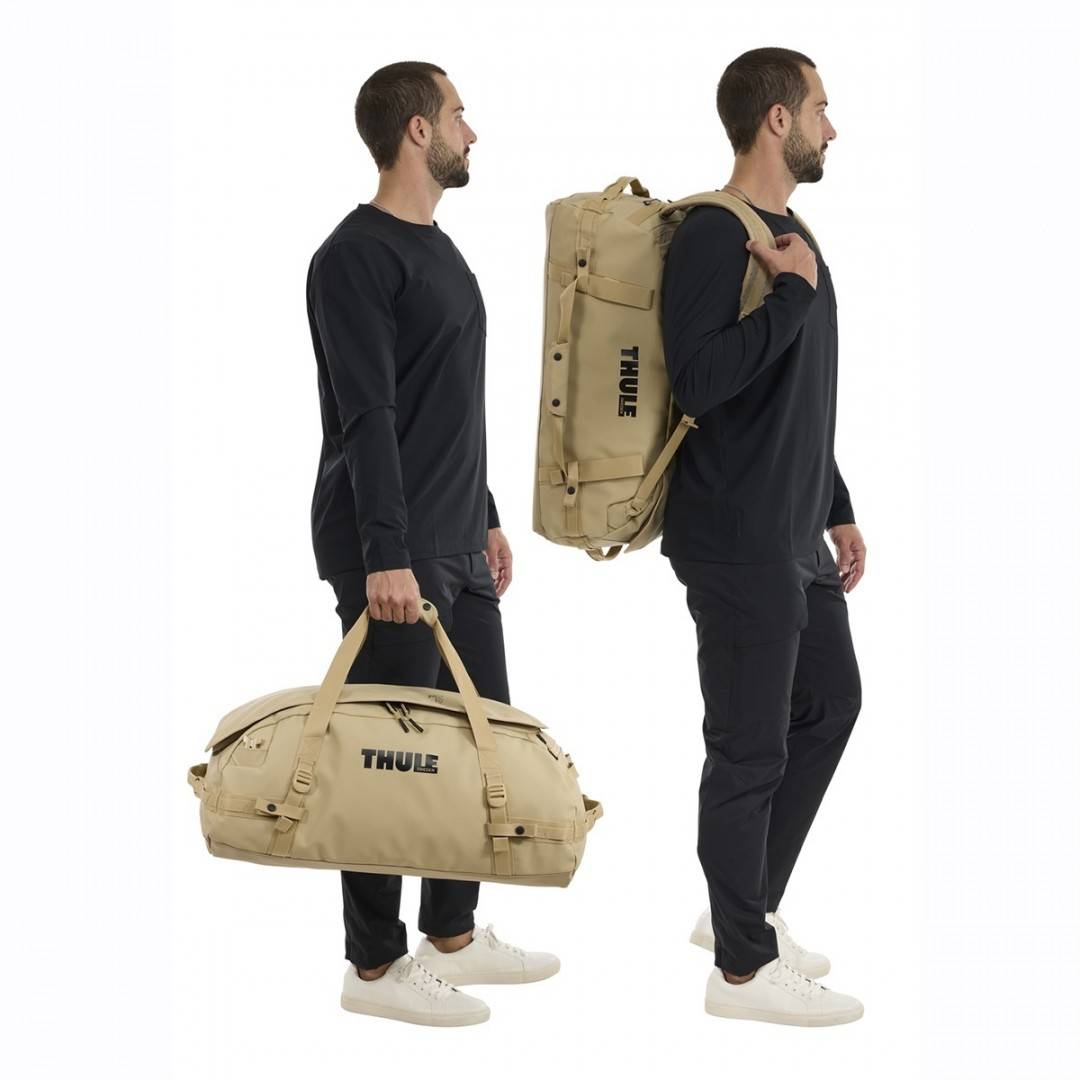 Geanta voiaj duffel, Thule, Chasm, 70L, Gentle Beige