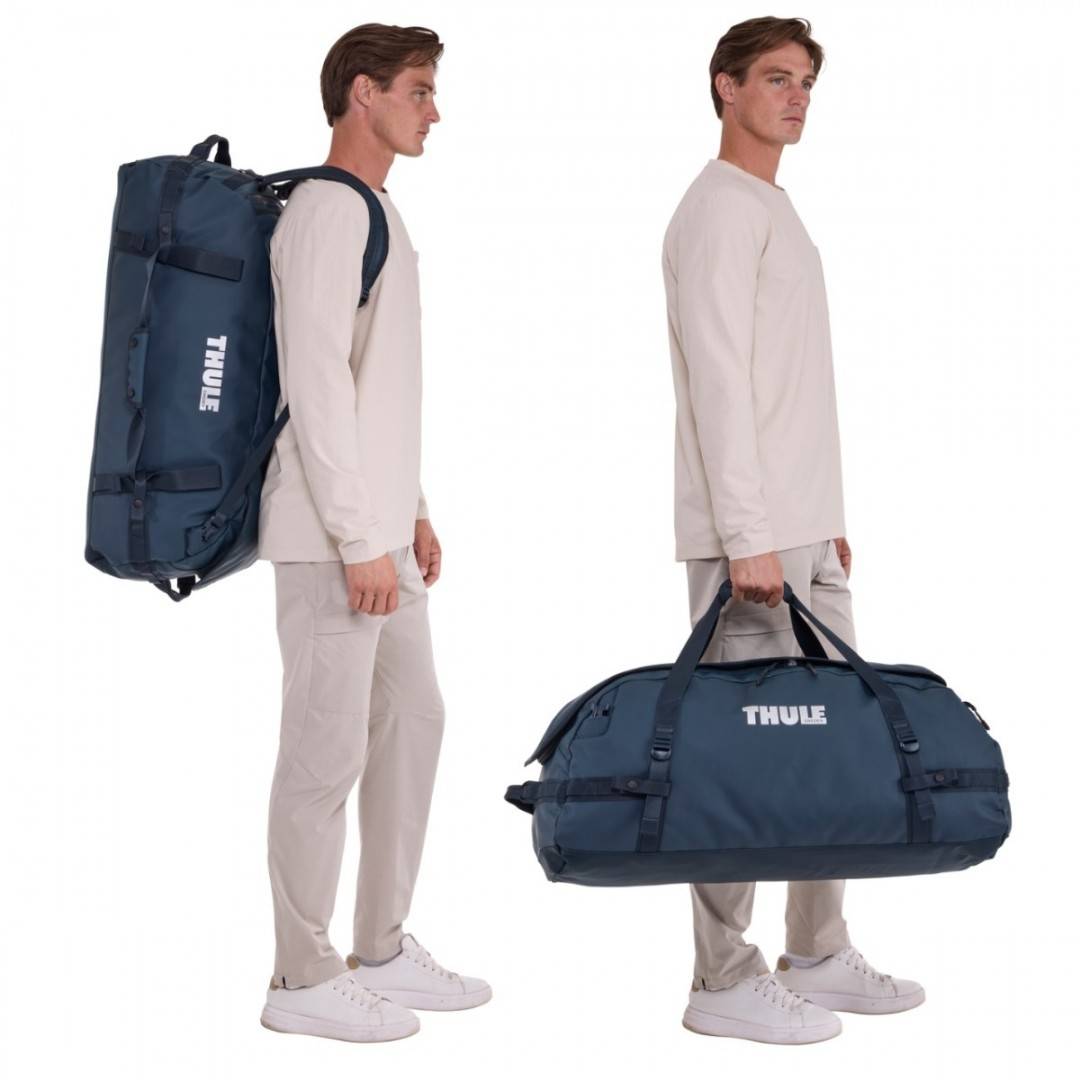 Geanta voiaj duffel, Thule, Chasm, 90L, Dark Blue