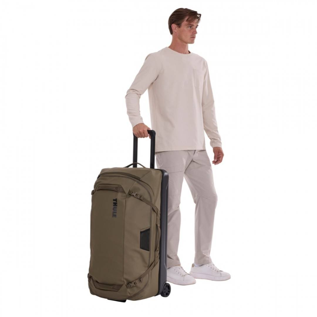 Geanta voiaj Thule Chasm Wheeled Check-In Duffel, 110 L, Deep Khaki