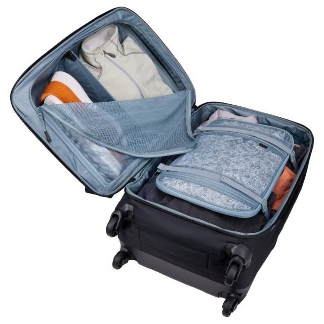 Geanta voiaj, Thule, Subterra Checked Spinner, 68 cm, 65L, Negru