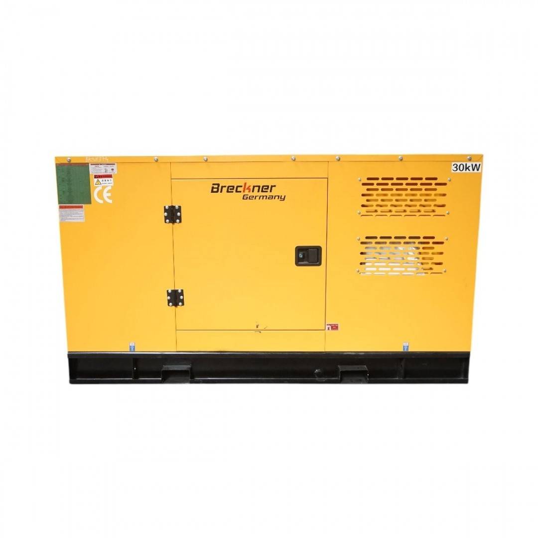 Generator electric trifazat insonorizat 27.5KVA, 230/400V, motor diesel Ricardo 30kW ZH4100D Breckner Germany