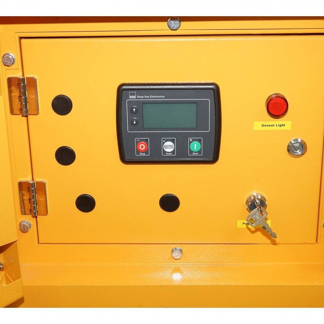 Generator electric trifazat insonorizat 27.5KVA, 230/400V, motor diesel Ricardo 30kW ZH4100D Breckner Germany