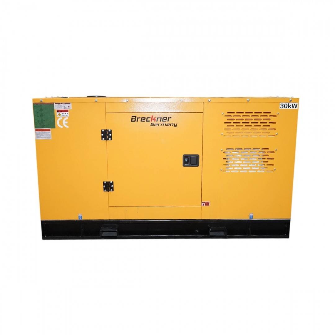 Generator electric trifazat insonorizat 27.5KVA, 230/400V, motor diesel Ricardo 30kW ZH4100D cu ATS integrat Breckner Germany