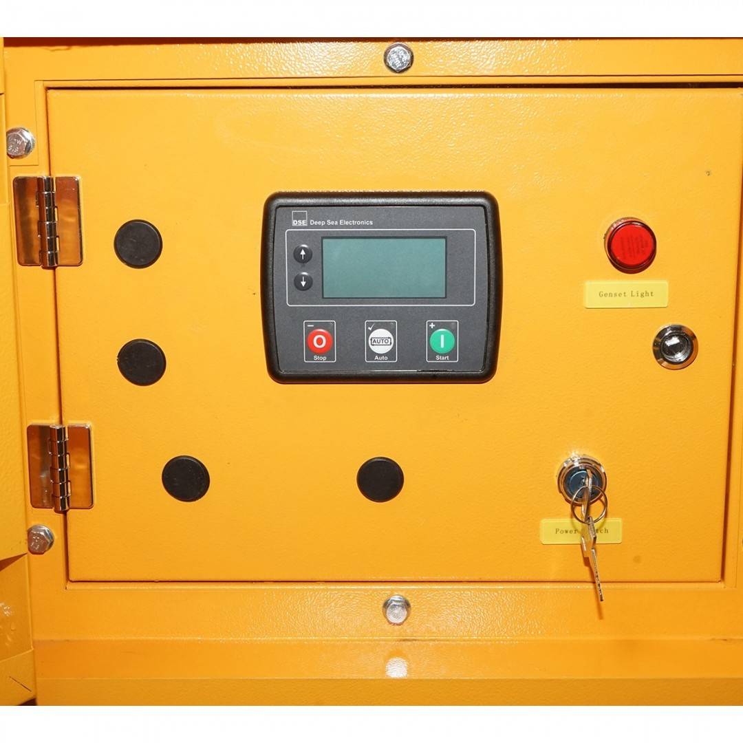 Generator electric trifazat insonorizat 27.5KVA, 230/400V, motor diesel Ricardo 30kW ZH4100D cu ATS integrat Breckner Germany