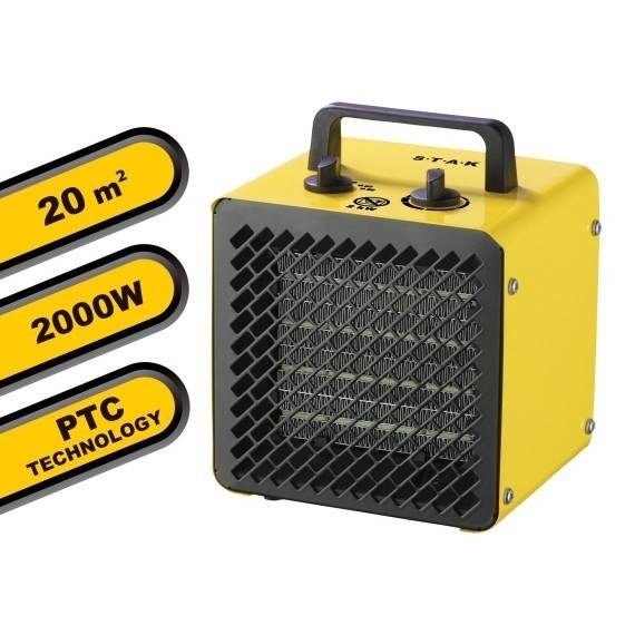Generator industrial de aer cald, ceramic, 2KW
