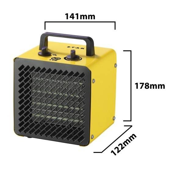 Generator industrial de aer cald, ceramic, 2KW