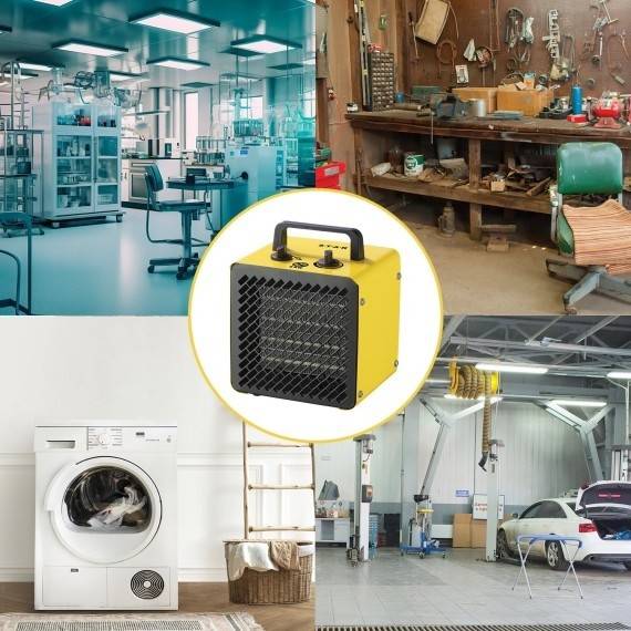 Generator industrial de aer cald, ceramic, 2KW