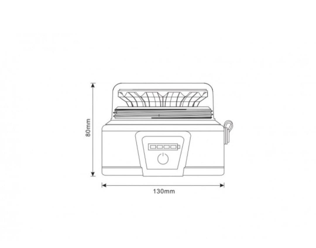 Girofar 12/24V Led , cu acumulator