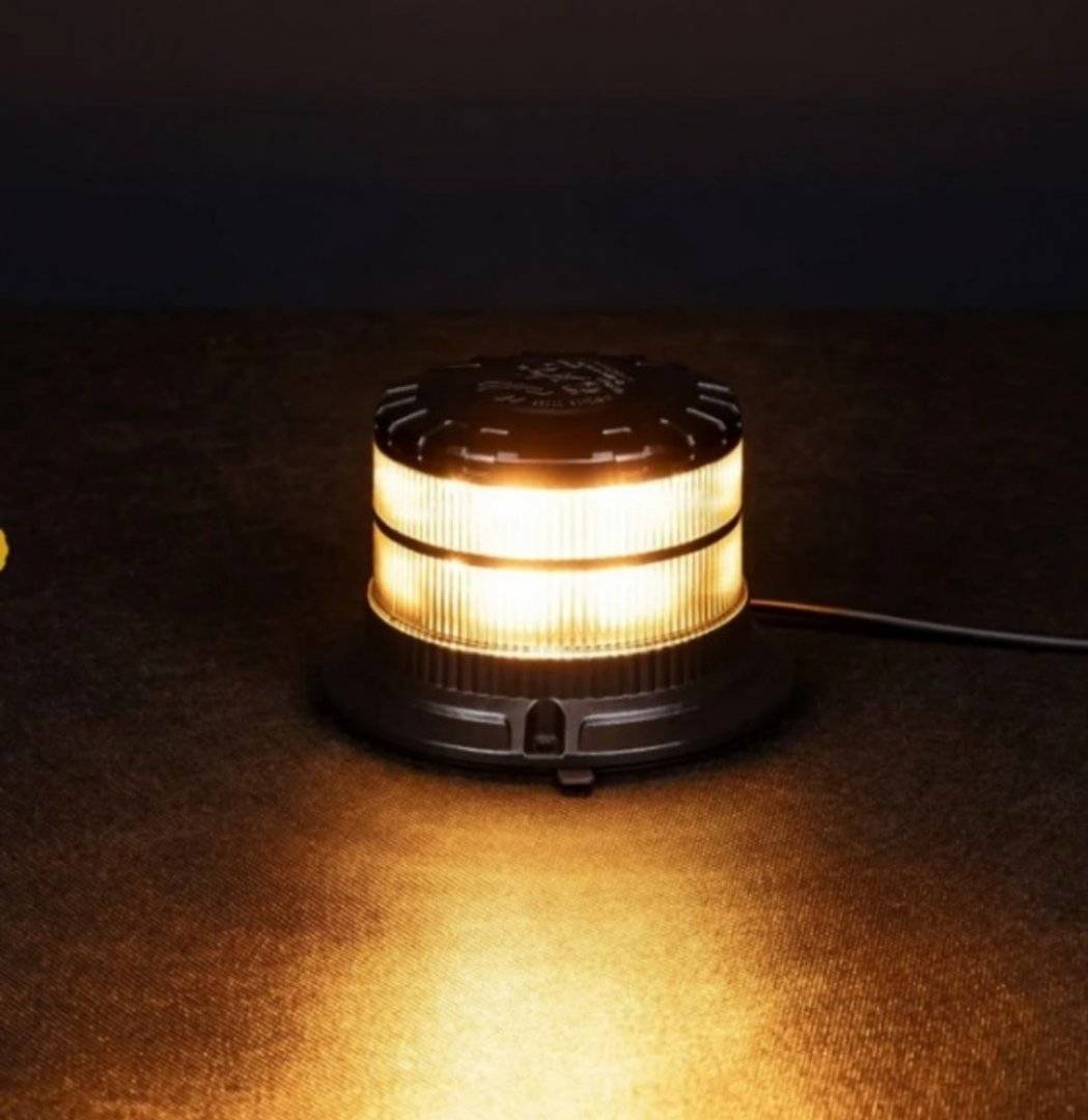 Girofar 12V/24V 16 LED-uri cu magnet 36 W