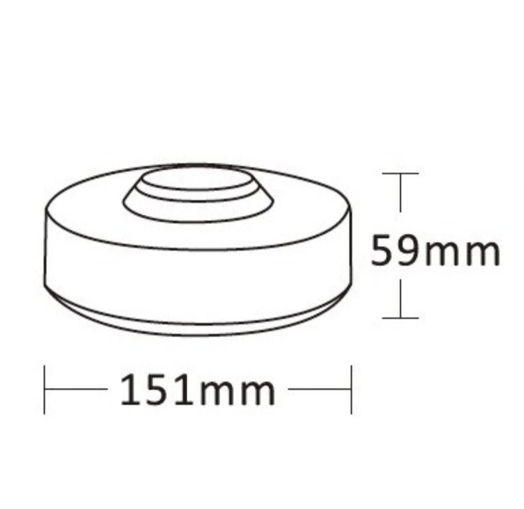 Girofar auto cu efect stroboscopic 12V / 24V orange cu 40 leduri SMD