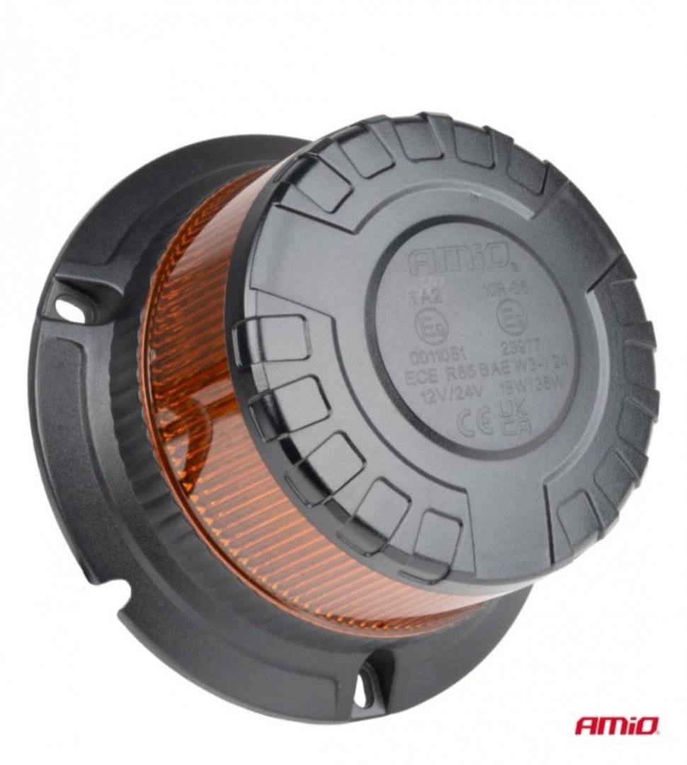Girofar auto cu efect stroboscopic W28B 12V 24V AMIO