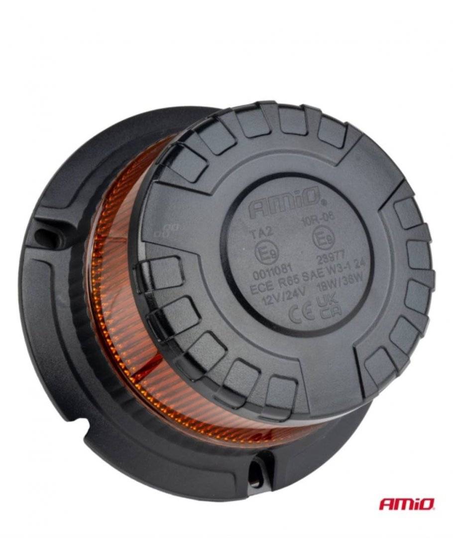 Girofar auto cu efect stroboscopic W28M 12V 24V AMIO