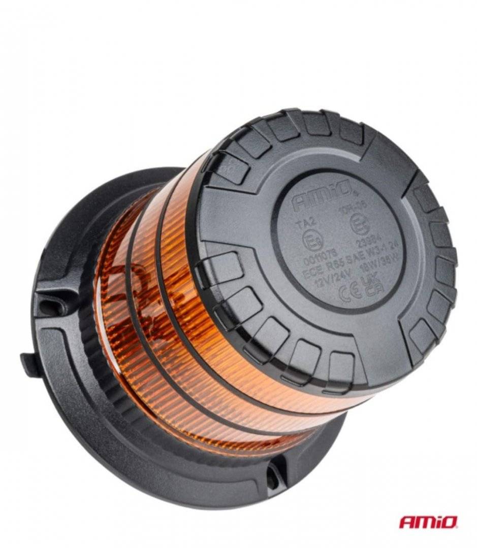 Girofar auto cu efect stroboscopic W30M 12V 24V AMIO