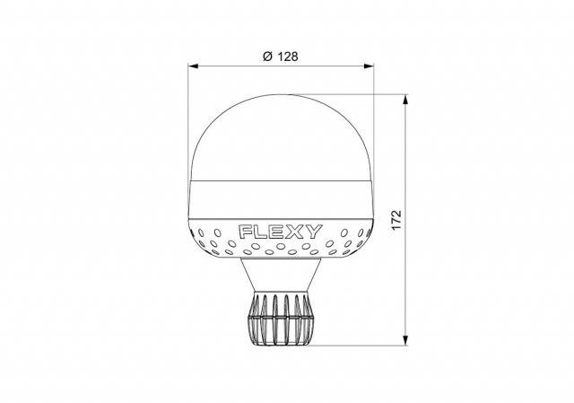 Girofar LED ecologic cu efect dublu flash VIGNAL