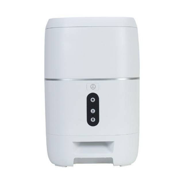 Hranitoare inteligenta de mancare PNI MyPet PT033PF pentru animale de casa, WiFi, 3 litri, programabil din aplicatia dedicata Tuya Smart, integrare