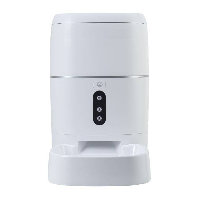 Hranitoare inteligenta de mancare PNI MyPet PT033PF pentru animale de casa, WiFi, 3 litri, programabil din aplicatia dedicata Tuya Smart, integrare