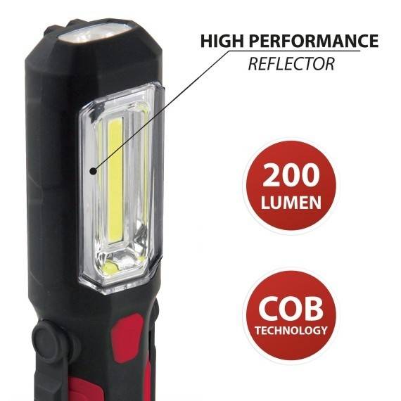 HUNTER: Lanterna LED reincarcabila 5W cu functie de zoom
