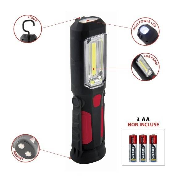 HUNTER: Lanterna LED reincarcabila 5W cu functie de zoom