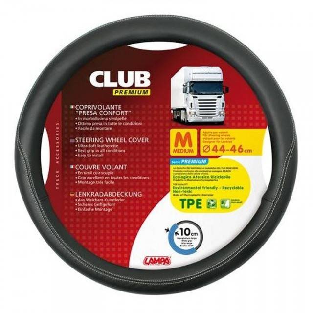 Husa Volan Lampa Club Premium Negru 44-46cm
