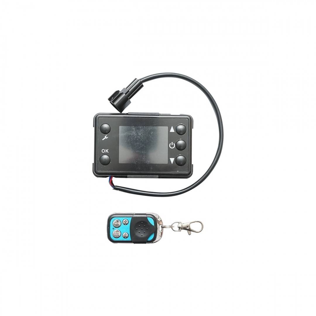 Incalzitor stationar, sirocou silentios 12-24V, 5KW, display LCD, cu telecomanda si bujie Kyocera THOR
