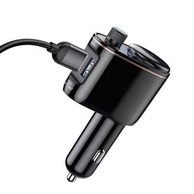 Incarcator - Modulator FM - Bluetooth 2x USB Baseus