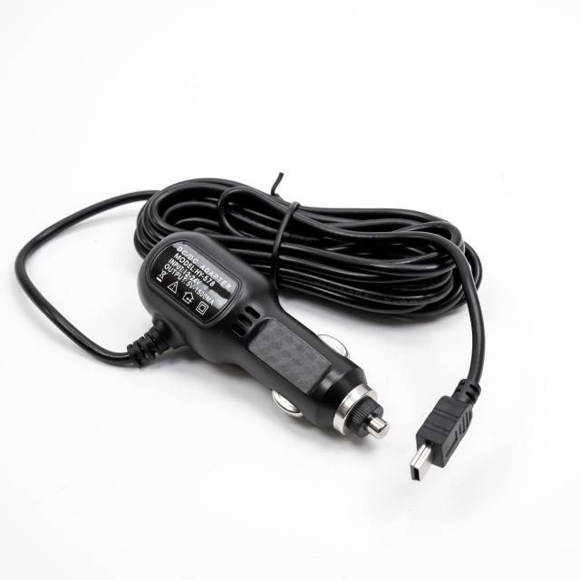 Incarcator auto PNI cu mufa mini USB 12V/24V - 5V 1.5A