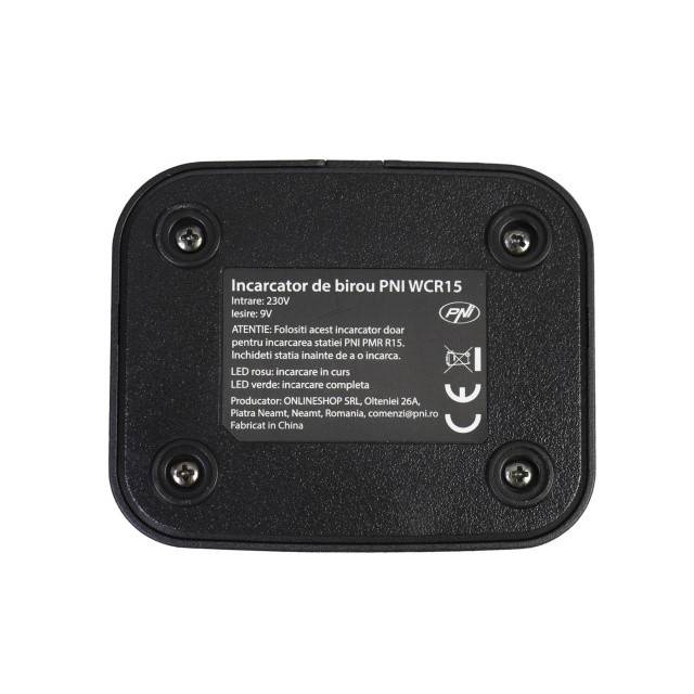 Incarcator de schimb PNI WCR15 pentru statii radio PNI PMR R15