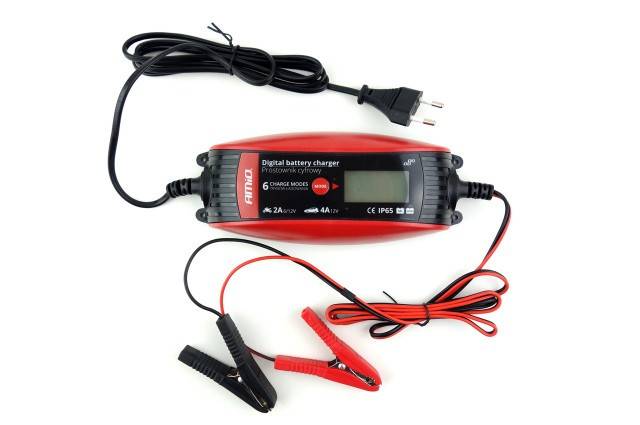 Incarcator digital baterie 6V/12V - 2A/4A