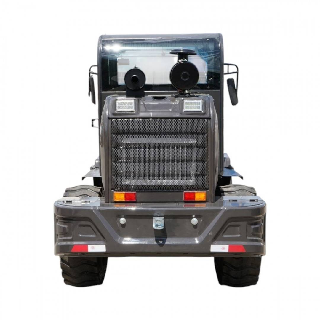 Incarcator frontal articulat WOLA 1T, 4x4, motor diesel 57CP, cupa cu gheara 0.8 m³ THOR