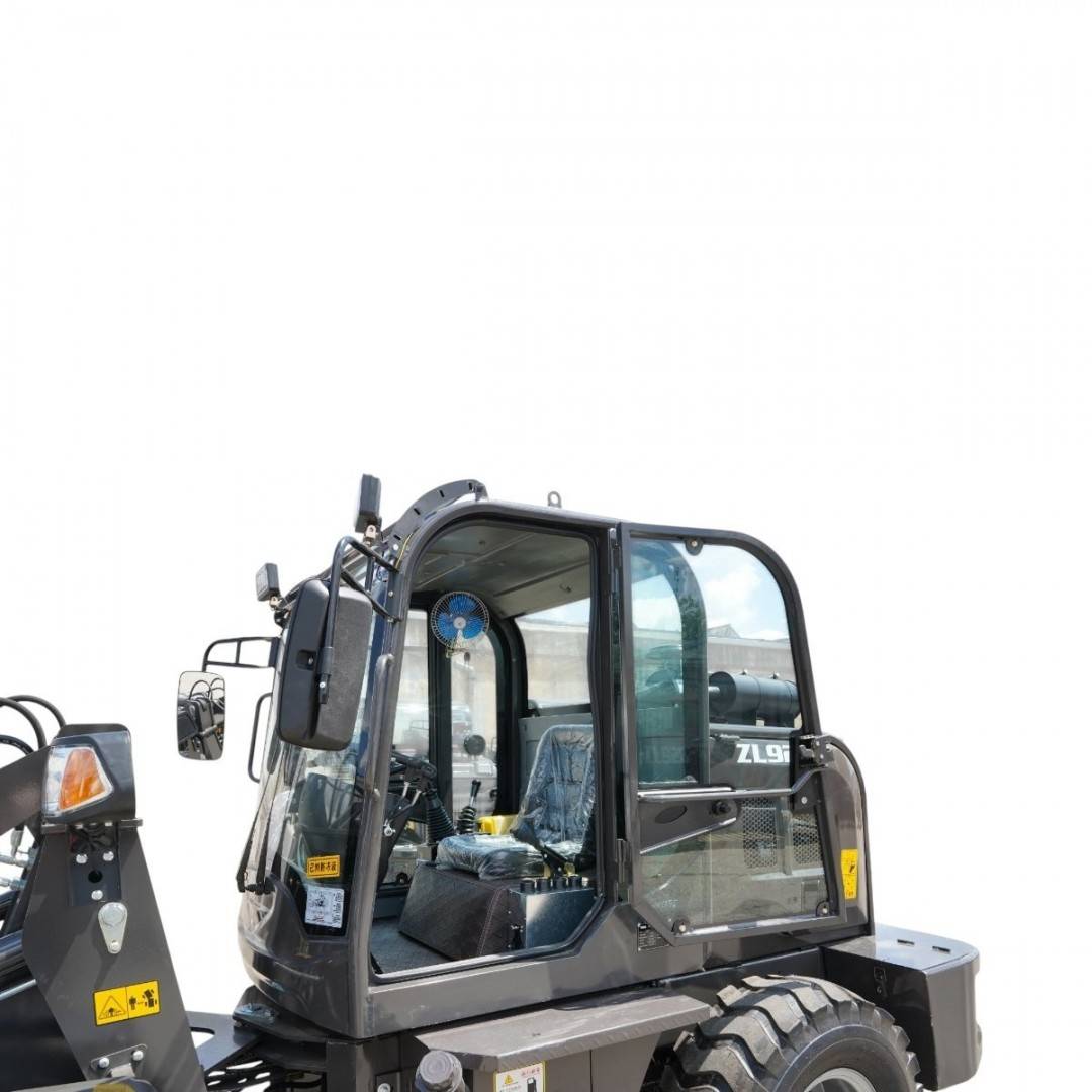 Incarcator frontal articulat WOLA 1T, 4x4, motor diesel 57CP, cupa cu gheara 0.8 m³ THOR