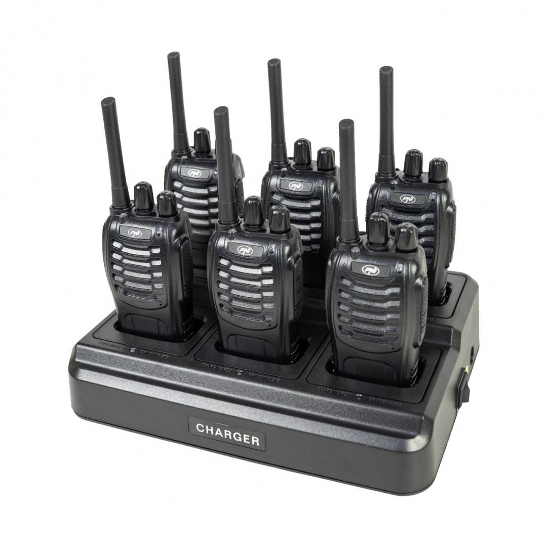 Incarcator multiplu PNI WCR406 pentru incarcare simultana 6 statii radio PNI PMR R40 PRO
