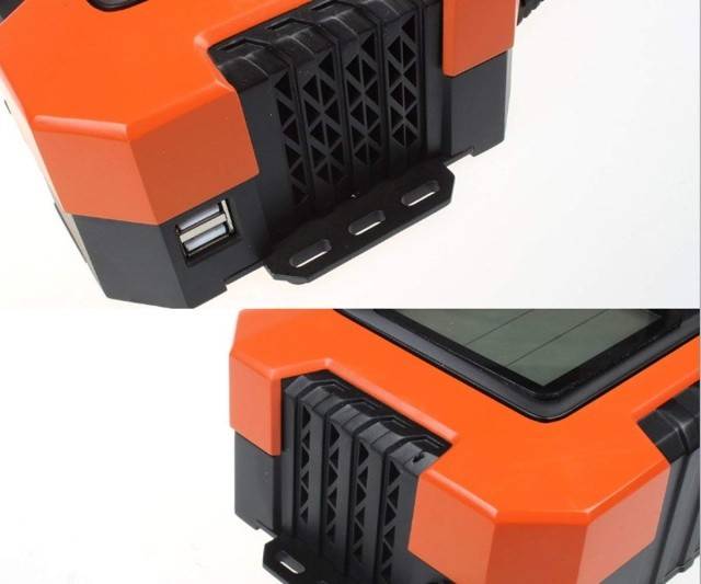 Incarcator si redresor PNI C120 pentru acumulatori auto, intrare 230V, iesire 12V 2A, 4A, 8A, 12A, 2 porturi USB