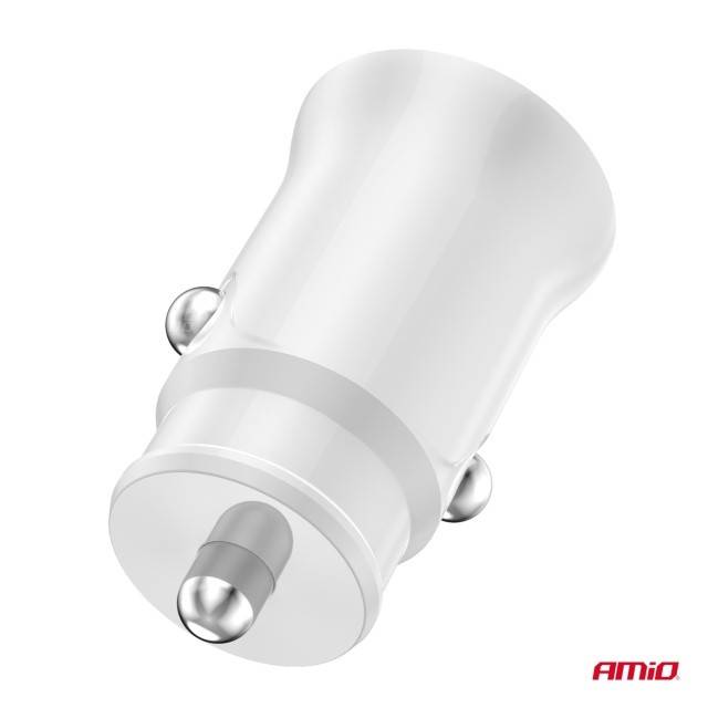 Incarcator USB-A + USB-C 20W 12/24V AMIO