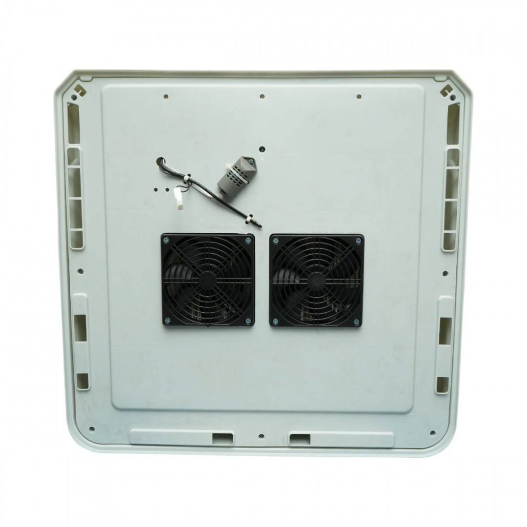 Incubator automat 128 oua 80W, 12V-220V, rotire automata, ovoscop LED, control temperatura, umiditate, afisaj digital, alarma