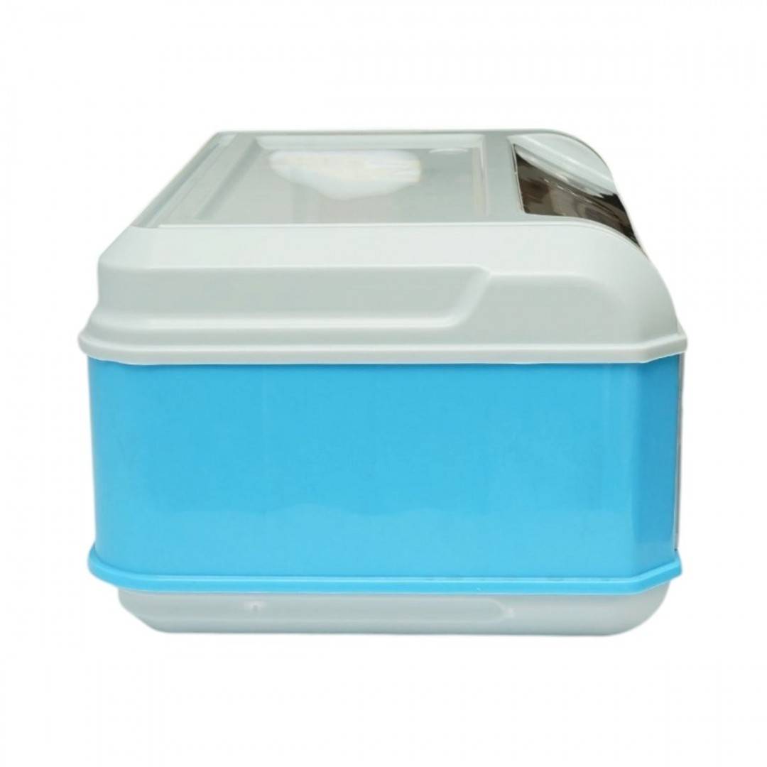 Incubator automat 24 oua 35W, 12V-220V, rotire automata, ovoscop LED, control temperatura, umiditate, afisaj digital, alarma