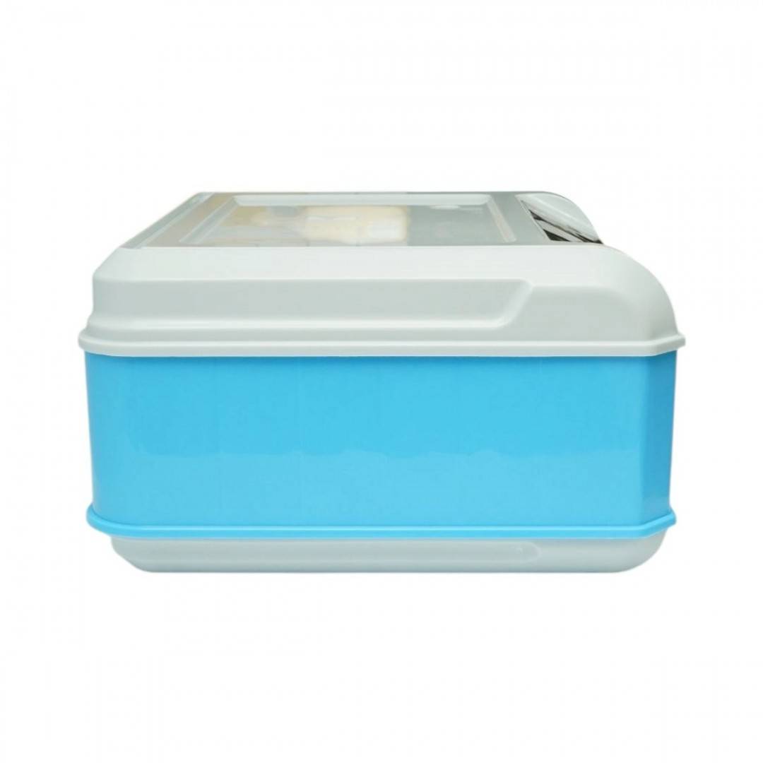 Incubator automat 36 oua 35W, 12V-220V, rotire automata, ovoscop LED, control temperatura, umiditate, afisaj digital, alarma