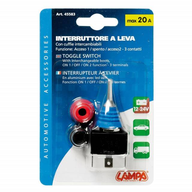 Intrerupator cu cauciuc interschimbabil - 20 A