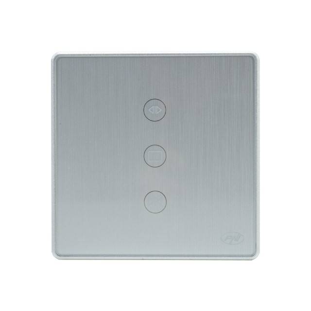 Intrerupator inteligent pentru jaluzele cu touch PNI SafeHome PT135J WiFi, 600W, comanda prin internet, aplicatie de mobil Tuya Smart, integrare in